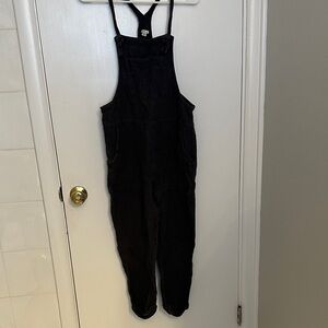 Aerie Classic Black Overalls